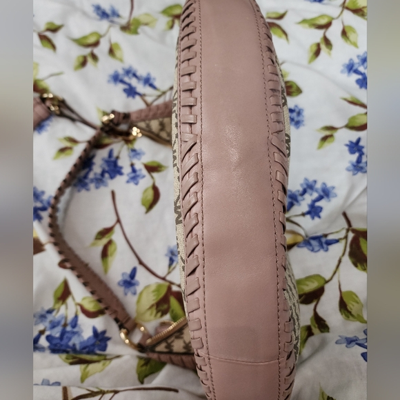 Michael Kors Lydia Signature Hobo Tassel Shoulder Bag - Picture 7 of 9